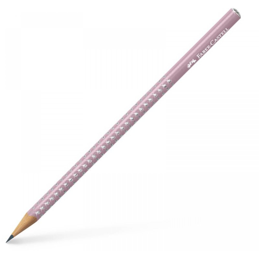 Μολύβι Faber-Castell Sparkle περλέ ροζέ 
