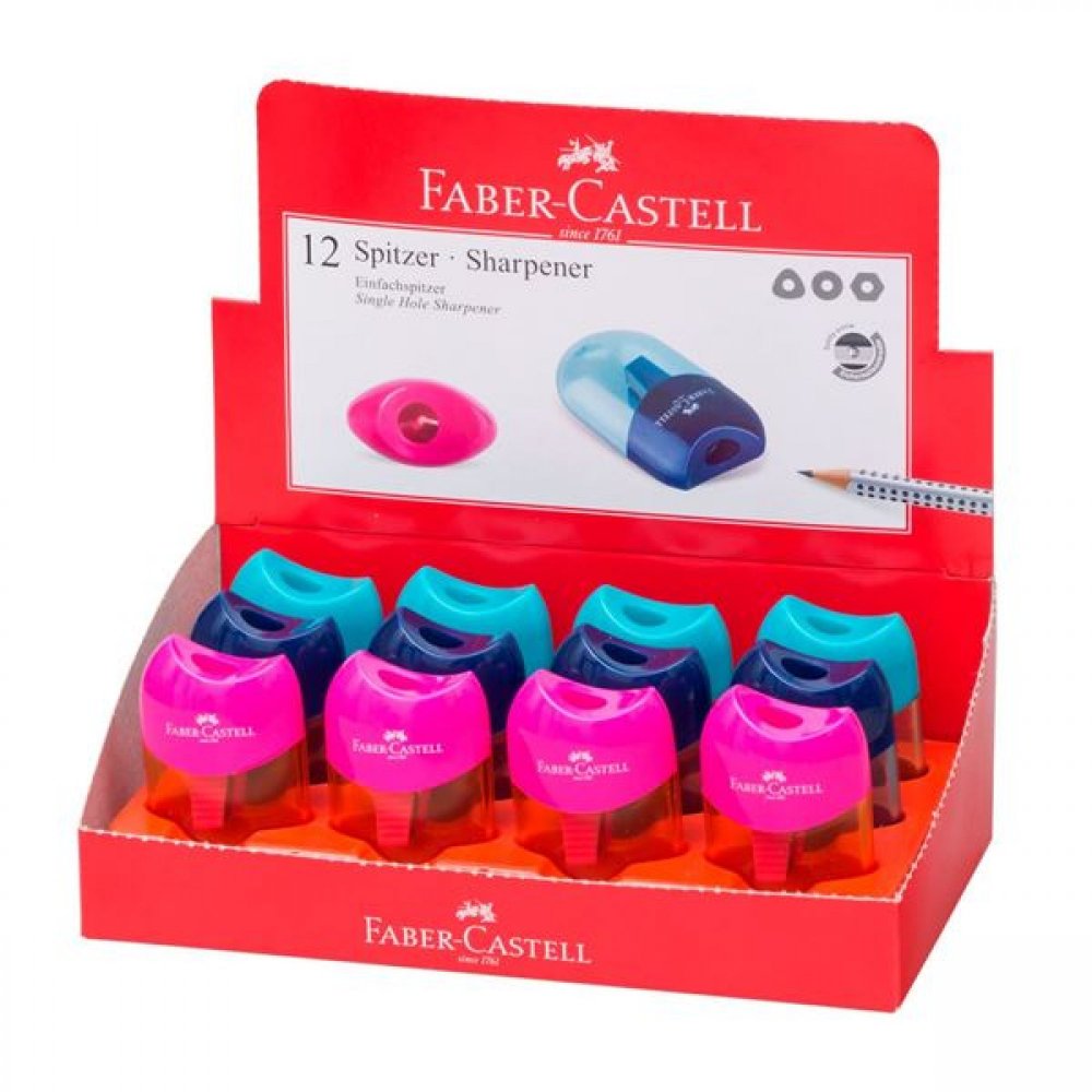 Faber-Castell Apple Combi Ξύστρα Βαρελάκι με Γόμα (1 τμχ.)