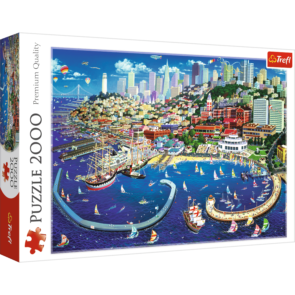 Puzzle San Francisco Bayern 2000 pieces
