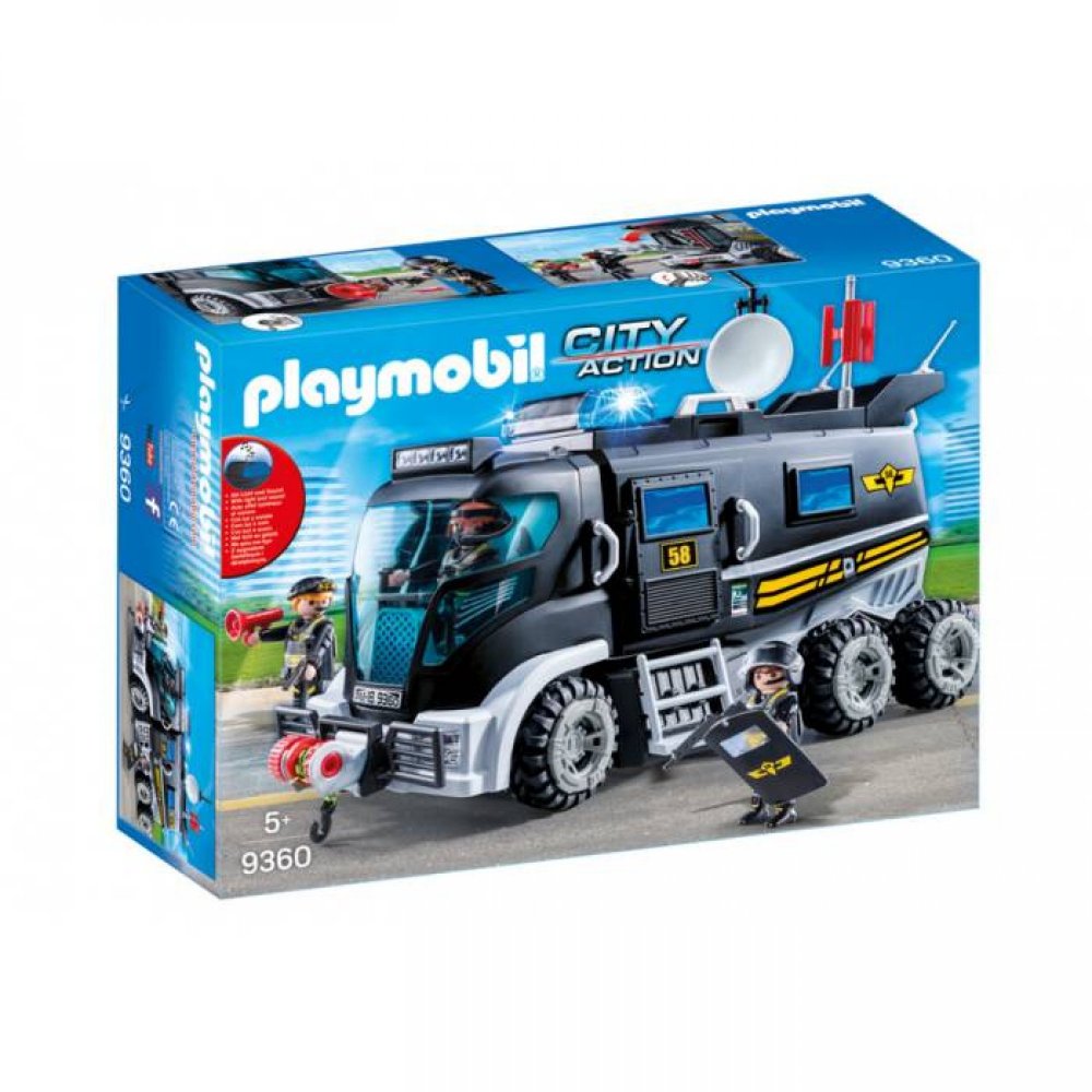 Playmobil Θωρακισμένο Όχημα Ειδικών Αποστολών