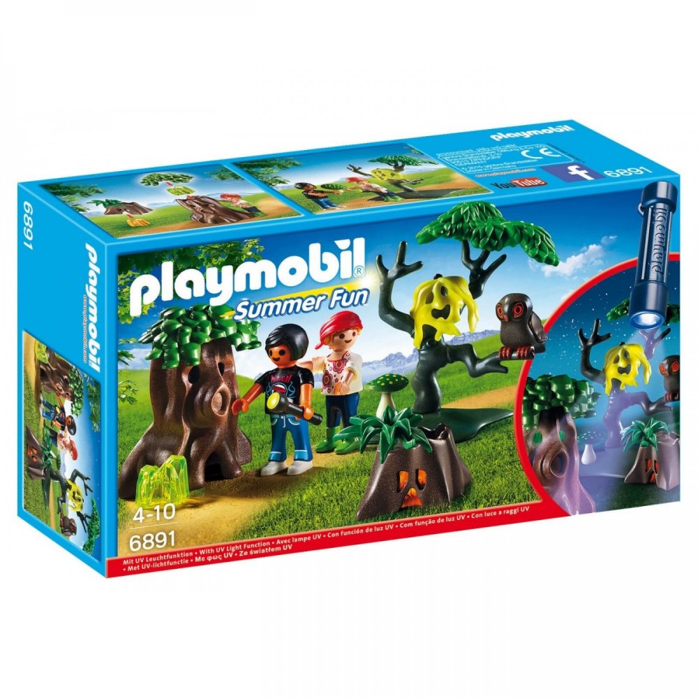 Playmobil Summer Fun Νυχτερινή Eξερεύνηση Στο Δάσος