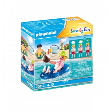 Playmobil Vacationer with inflatable bun