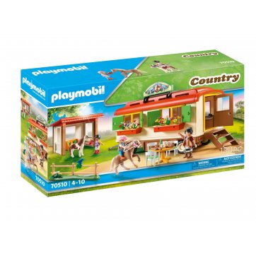 Playmobil Κατασκήνωση με τροχόσπιτο και πόνυ