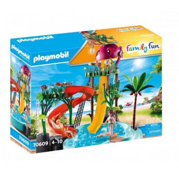 Playmobil Aqua Park with water slides