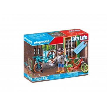 Playmobil Gift Set Συνεργείο ποδηλάτων