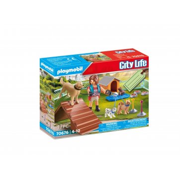 Playmobil Gift Set Εκπαιδεύτρια σκύλων