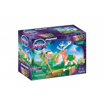 Playmobil PLAYMOBIL Adventures Of Ayuma Forest Fairy Με Μαγικό Ζωάκι 