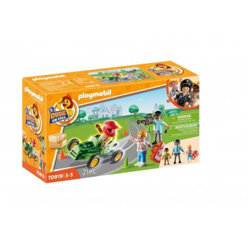 Playmobil D.O.C. - Rescue Operation: Rescue on Go-Kart!