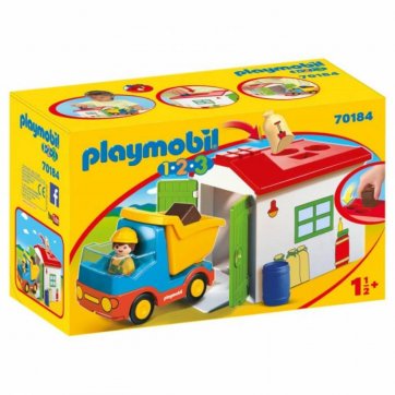 Playmobil Φορτηγό με γκαράζ