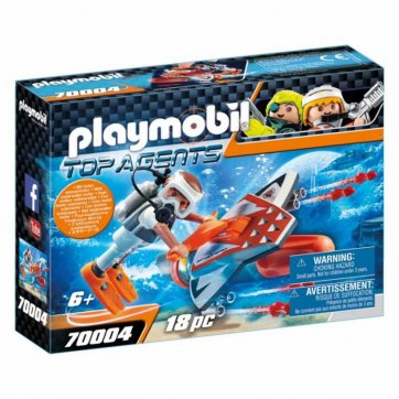 Playmobil Playmobil Spy Team Submarine Jet