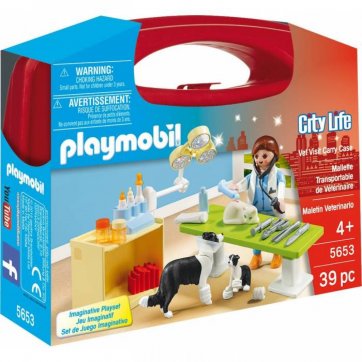 Playmobil Playmobil Βαλιτσάκι Κτηνιατρείο