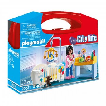 Playmobil Playmobil Βαλιτσάκι Βρεφικό Δωμάτιο