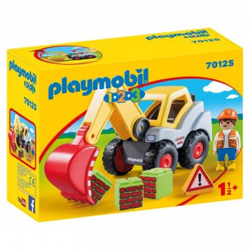 Playmobil Backhoe Loader