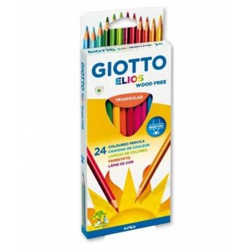 GIOTTO Ξυλομπογιές Giotto Elios wood free 24τμχ.