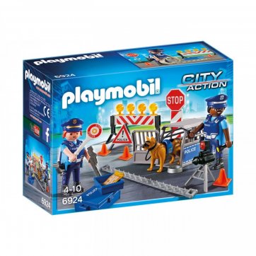 Playmobil Οδόφραγμα Αστυνομίας